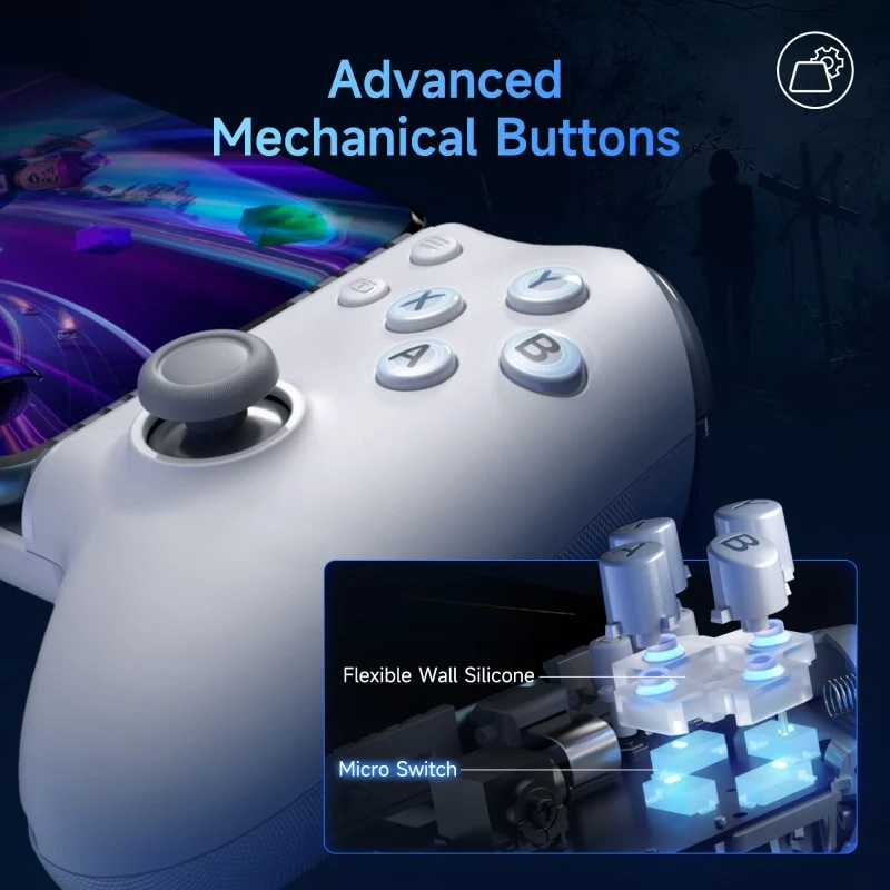 EasySMX M15 Mobile Gaming Controller (White) (VG-C512)