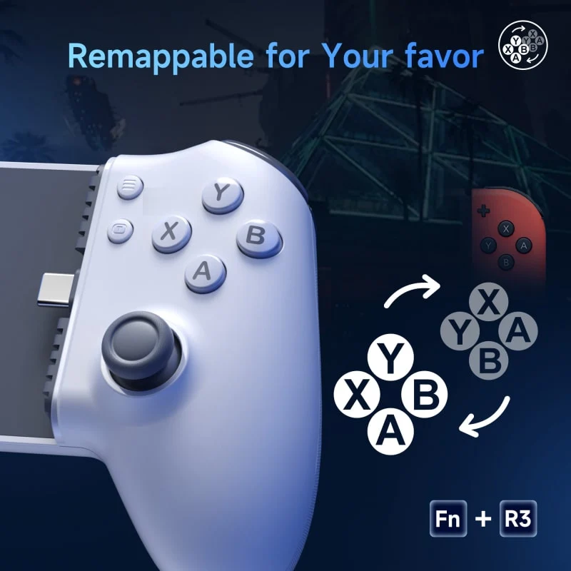 EasySMX M15 Mobile Gaming Controller (White) (VG-C512)