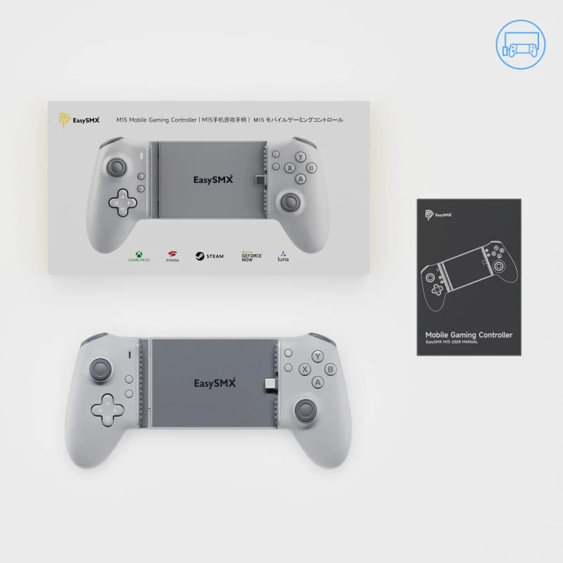 EasySMX M15 Mobile Gaming Controller (White) (VG-C512)