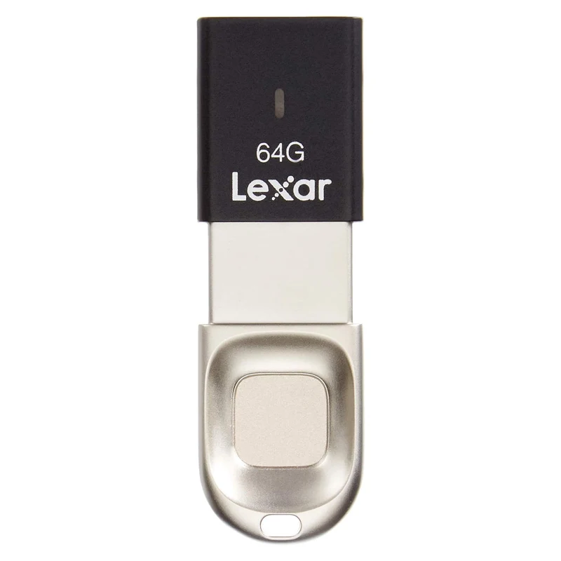 Lexar JumpDrive Fingerprint F35 USB 3.0 Type-A 150MB/s Read Flash Drive (32GB, 64GB)