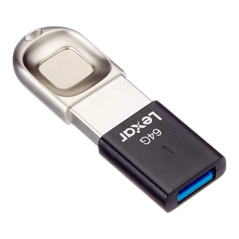 Lexar JumpDrive Fingerprint F35 USB 3.0 Type-A 150MB/s Read Flash Drive (32GB, 64GB)