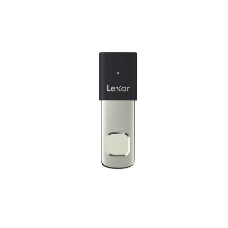 Lexar JumpDrive Fingerprint F35 PRO 128GB USB 3.2 Gen 1 Type-A 400MB/s Read Flash Drive (LJDF35P128G-RNBNG)