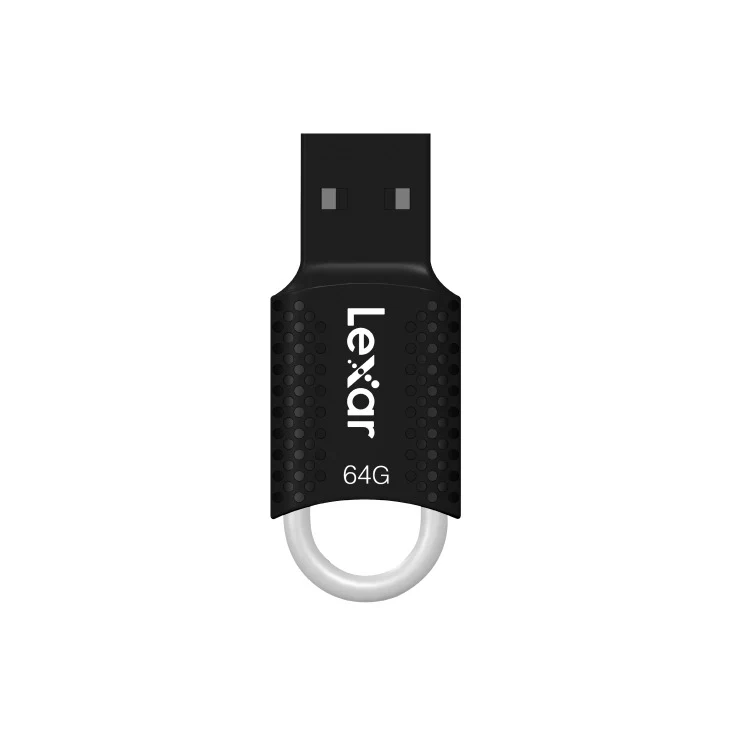 Lexar JumpDrive V40 64GB USB 2.0 Type-A Flash Drive (LJDV40-64GAB)