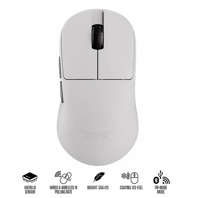 ATK Blazing Sky U2 SE Lightweight Wireless Gaming Mouse (White)