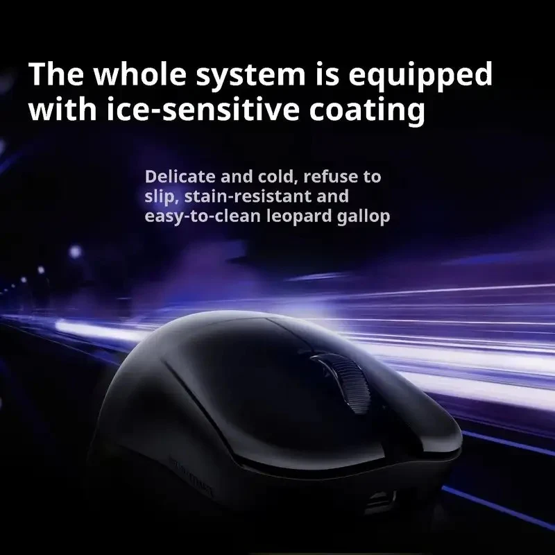 ATK Blazing Sky U2 Plus Lightweight Wireless Gaming Mouse (Black, White)