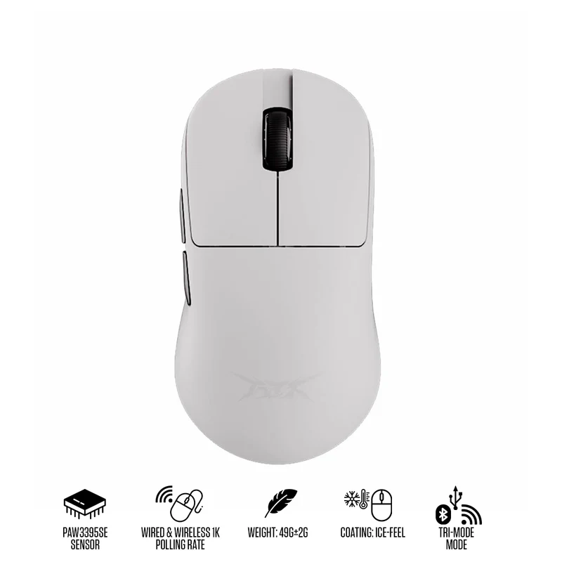 ATK Blazing Sky U2 Lightweight Wireless Gaming Mouse (White)