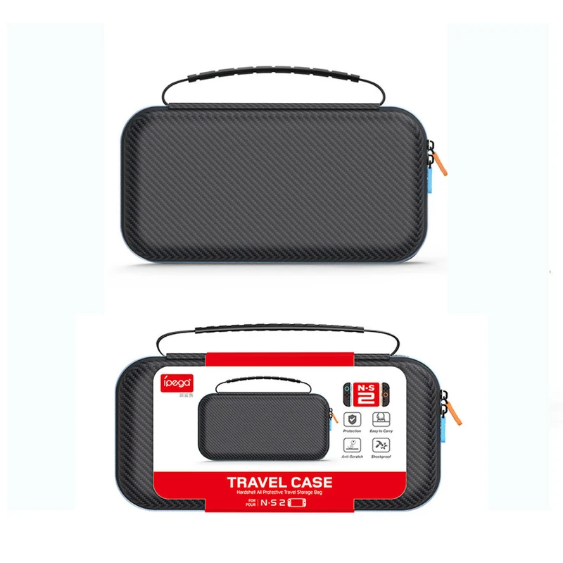 Ipega Hardshell All Protective Travel Storage Bag for Nintendo Switch 2 (Black) (PG-SW2005A)