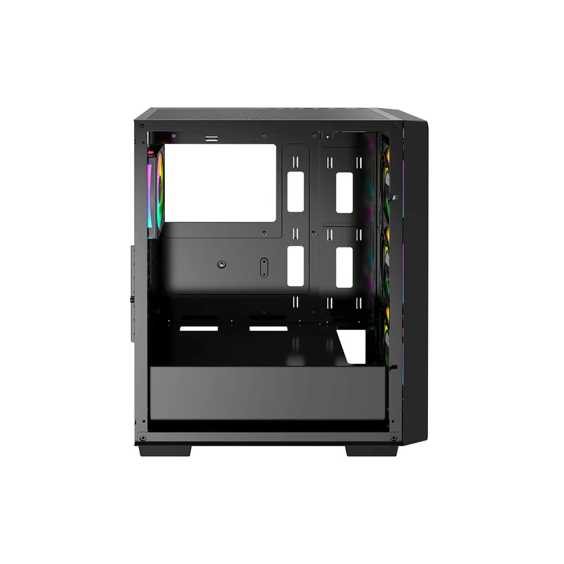 Ocypus Gamma C60 ARGB Mid-Tower Airflow Case with Grilles & ARGB Fans (Black, White)