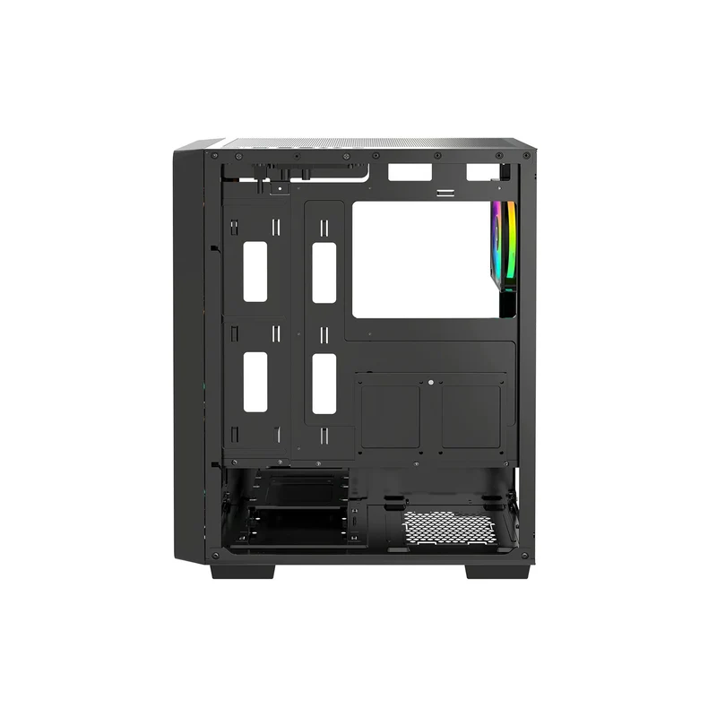 Ocypus Gamma C60 ARGB Mid-Tower Airflow Case with Grilles & ARGB Fans (Black, White)