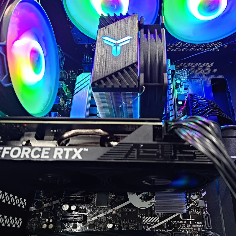 Alpha Reyna Black Desktop Gaming PC | Intel i5 14400F | 16GB RAM | 512GB SSD | RTX 4060 | Windows 11 Pro