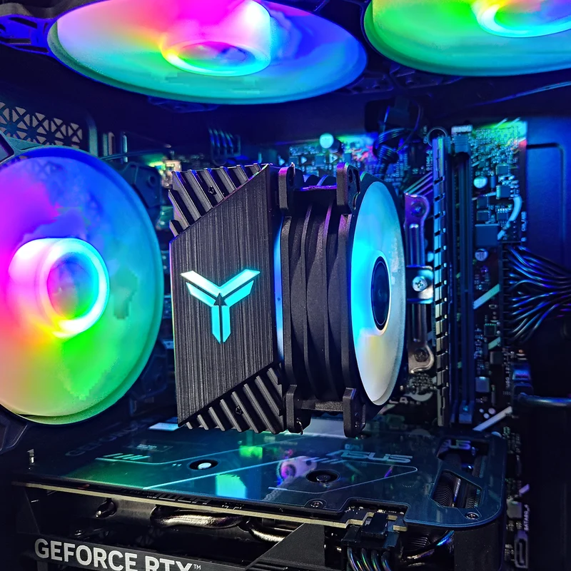 Alpha Reyna Black Desktop Gaming PC | Intel i5 14400F | 16GB RAM | 512GB SSD | RTX 4060 | Windows 11 Pro