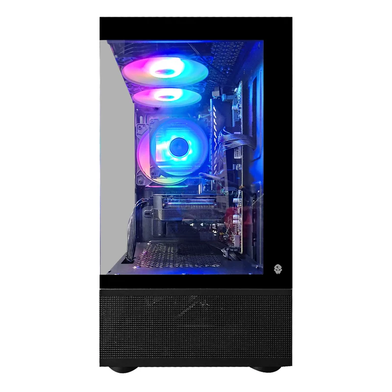 Alpha Reyna Black Desktop Gaming PC | Intel i5 14400F | 16GB RAM | 512GB SSD | RTX 4060 | Windows 11 Pro
