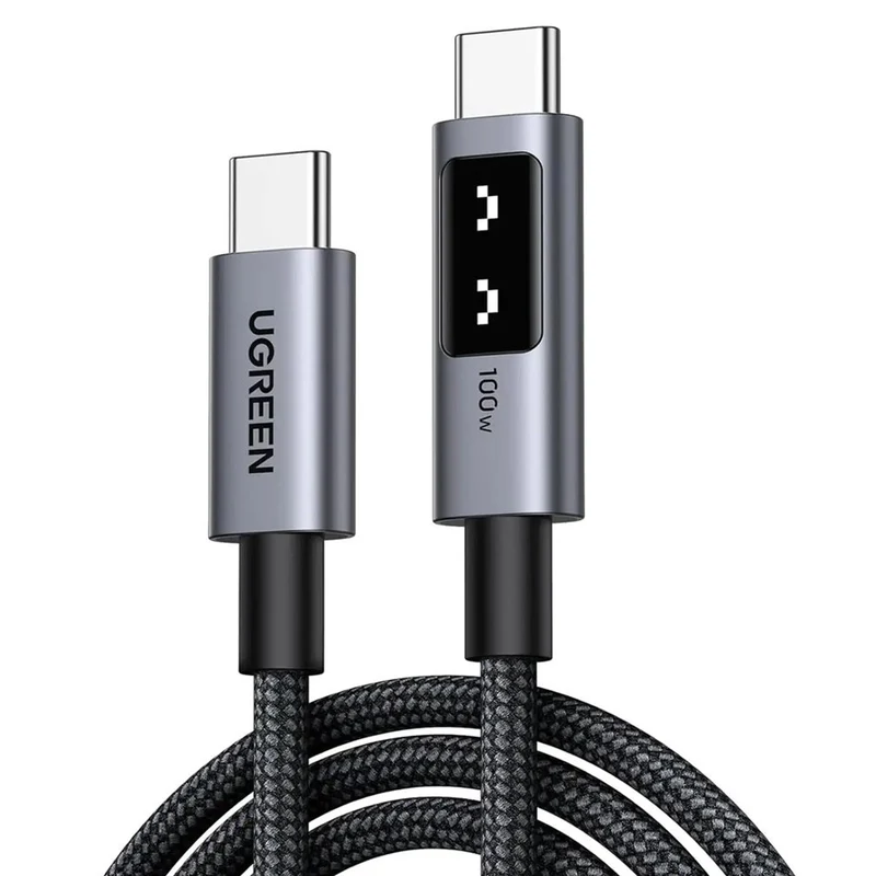 Ugreen Uno USB-C to USB-C PD 100W Fast Charging Cable - 3m (Black) (L509/35513)
