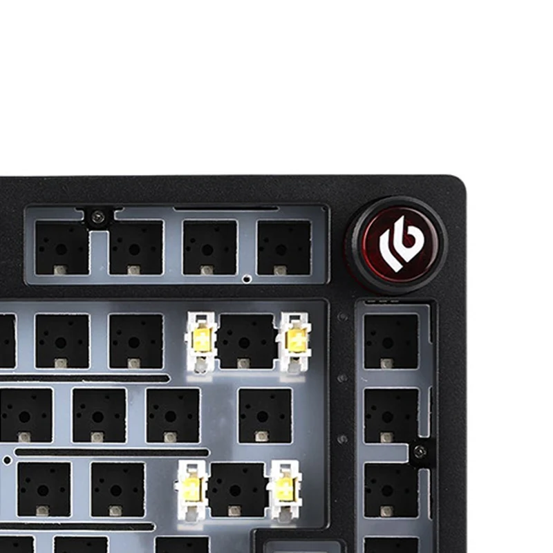 Aula Leobog Hi75 RGB 81-Key Barebone Gaming Keyboard (Black)