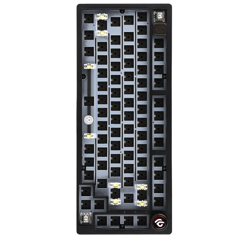 Aula Leobog Hi75 RGB 81-Key Barebone Gaming Keyboard (Black)