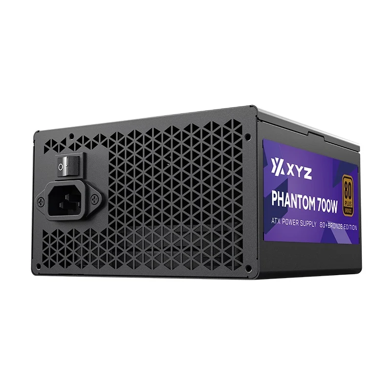XYZ Phantom 700W ARGB ATX Power Supply 80+ Bronze Edition (Black) (X-PS-PHANTOM-PBR700) (XYZ-SA-869)