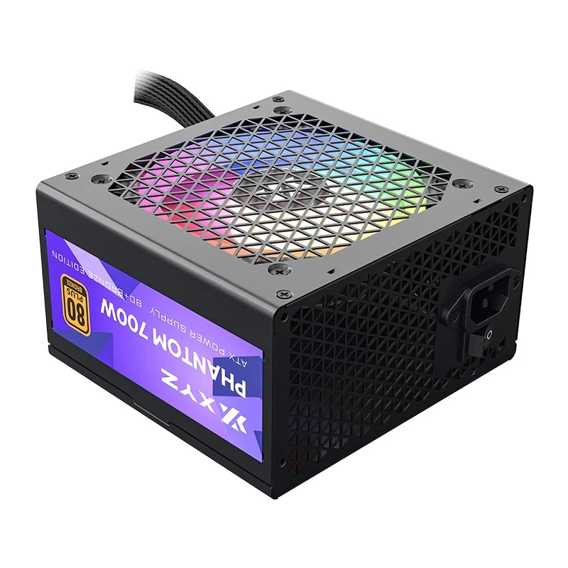 XYZ Phantom 700W ARGB ATX Power Supply 80+ Bronze Edition (Black) (X-PS-PHANTOM-PBR700) (XYZ-SA-869)