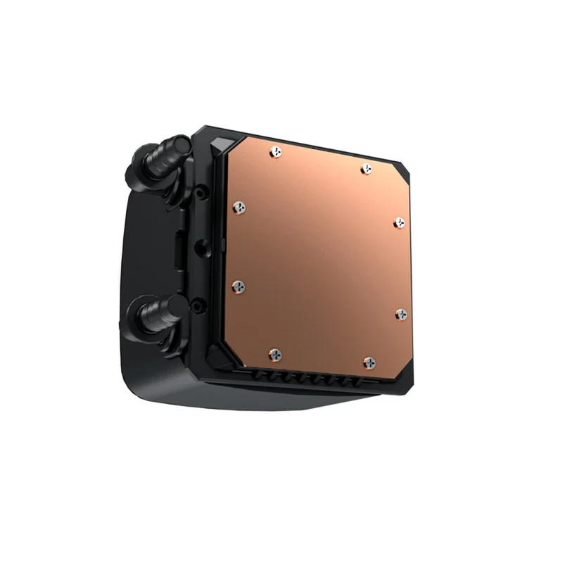 XYZ AquaPulse Fusion 360 AIO ARGB Liquid Cooler with Temperature Display (Black) (X-WC-AQUA-FU-360B) (XYZ-SA-846)