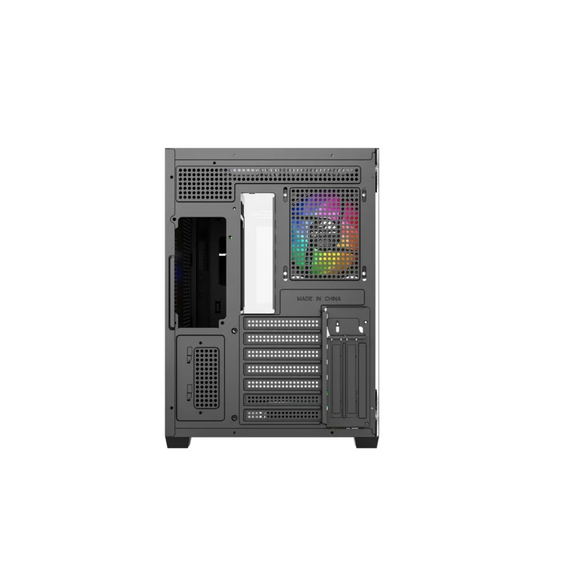 XYZ Tesseract X 50 ATX PC Case with 6 Pre-Installed 120mm ARGB Fans (Black) (X-CS-TESSERACTX50-B) (XYZ-SA-973)