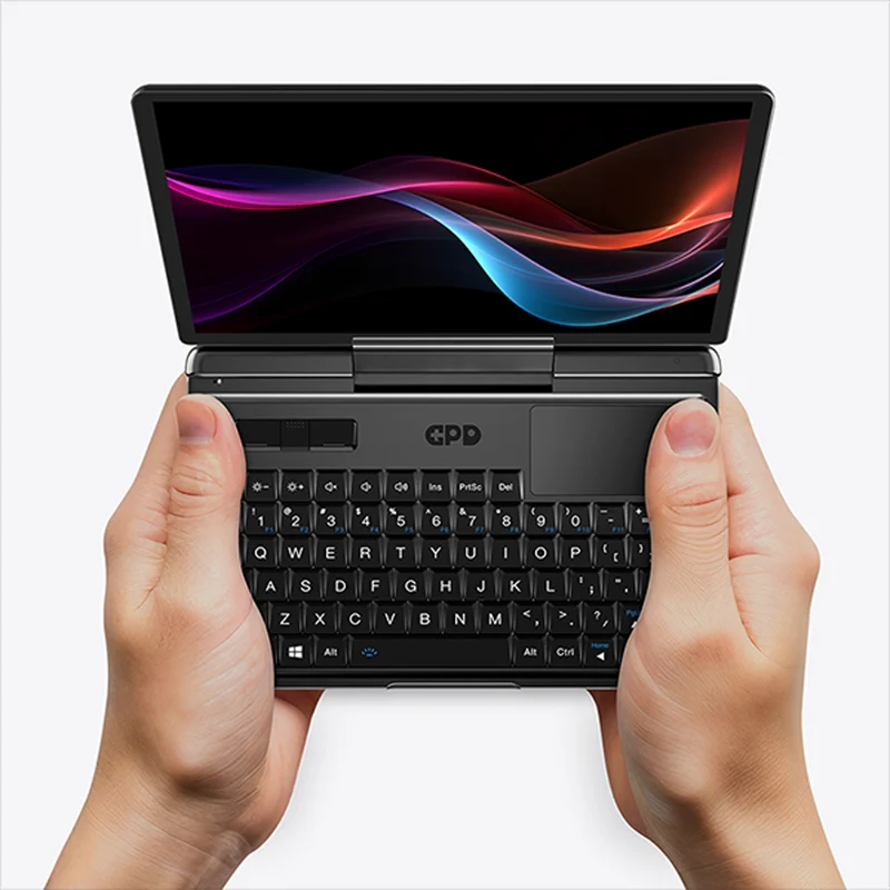 GPD MicroPC 2 Intel N250 Processor 7" (1920x1080) 16GB RAM LPDDR5 4800 MT/s 512GB SSD Intel Graphics Windows 11 Pro Handheld Gaming PC + GPD MicroPC 2 Protective Case