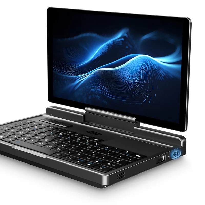GPD MicroPC 2 Intel N250 Processor 7" (1920x1080) 16GB RAM LPDDR5 4800 MT/s 512GB SSD Intel Graphics Windows 11 Pro Handheld Gaming PC + GPD MicroPC 2 Protective Case