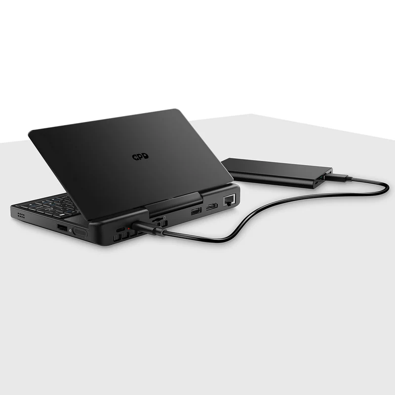 GPD MicroPC 2 Intel N250 Processor 7" (1920x1080) 16GB RAM LPDDR5 4800 MT/s 512GB SSD Intel Graphics Windows 11 Pro Handheld Gaming PC + GPD MicroPC 2 Protective Case