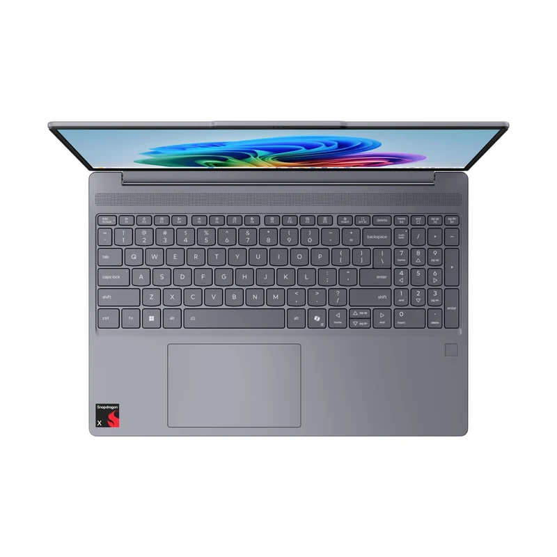 Lenovo IdeaPad Slim 3 15Q8X10 83N3002NPH Copilot+ PC Laptop (Luna Grey) | 15.3" WUXGA (1920x1200) IPS | Snapdragon X X1-26-100 | 16GB RAM | 512GB SSD | Integrated Qualcomm Adreno GPU | Win 11 Home | MS Office Home 2024 + MS 365 Basic + B210 Backpack