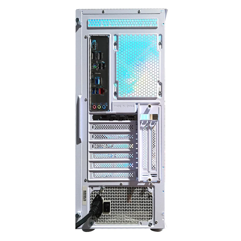 Aurora S40 White Desktop Gaming PC | AMD Ryzen 7 8700F | 32GB RAM | 1TB SSD | RTX 5070 | Windows 11 Pro