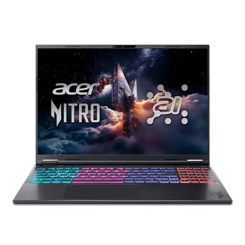 Acer Nitro 16S AI AN16S-61-R24N Gaming Laptop (Obsidian Black) | 16" WQXGA (2560x1600) 180Hz IPS | Ryzen AI 7 350 | 16GB RAM | 512GB SSD | RTX 5060 | Windows 11 Home | Acer VX15 Backpack