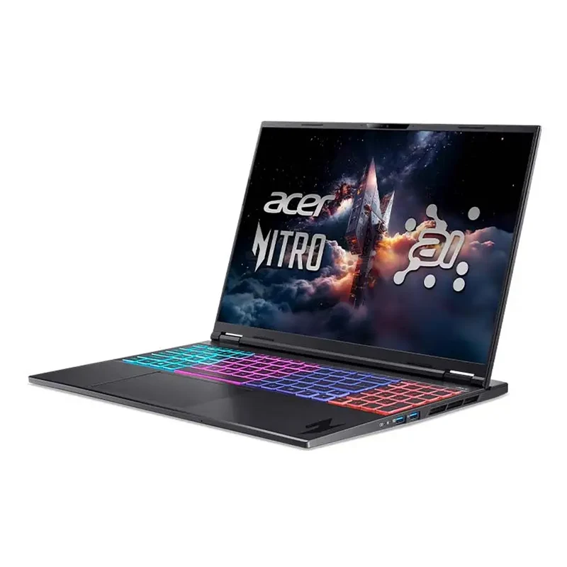 Acer Nitro 16S AI AN16S-61-R24N Gaming Laptop (Obsidian Black) | 16" WQXGA (2560x1600) 180Hz IPS | Ryzen AI 7 350 | 16GB RAM | 512GB SSD | RTX 5060 | Windows 11 Home | Acer VX15 Backpack