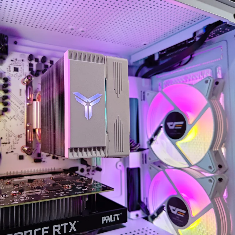 Alpha M305 White Desktop Gaming PC | AMD Ryzen 5 5500 | 16GB RAM | 512GB SSD | RTX 3050 | Windows 11 Pro