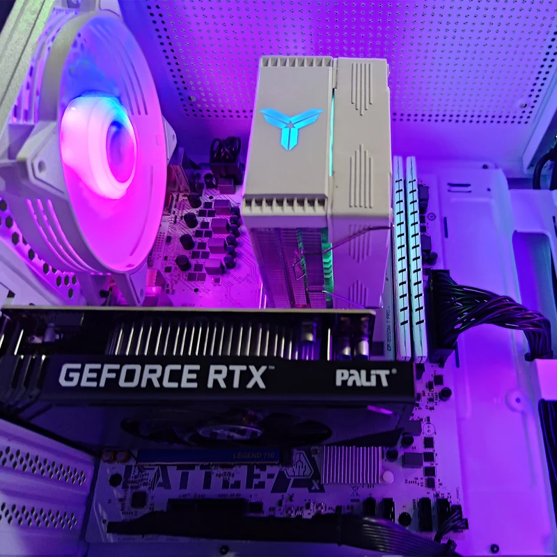 Alpha M305 White Desktop Gaming PC | AMD Ryzen 5 5500 | 16GB RAM | 512GB SSD | RTX 3050 | Windows 11 Pro