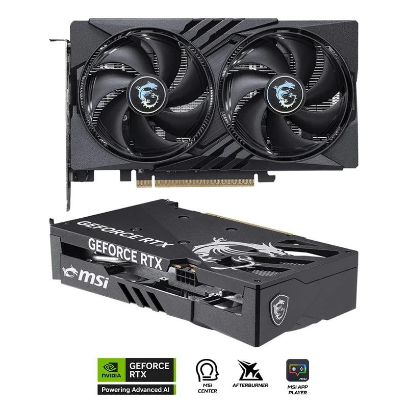 MSI GeForce RTX 5050 8GB GDDR6 Gaming OC Graphics Card