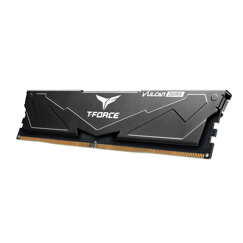 TeamGroup Vulcan T-Force DDR5 16GB (2x8GB) 6000MHz CL38 Gaming Desktop Memory (FLBD516G6000HC38ADC01)