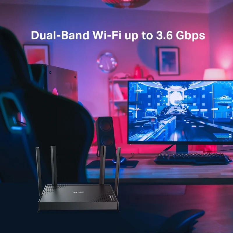 TP-Link BE3600 Dual-Band Wi-Fi 7 Router (Archer BE220)