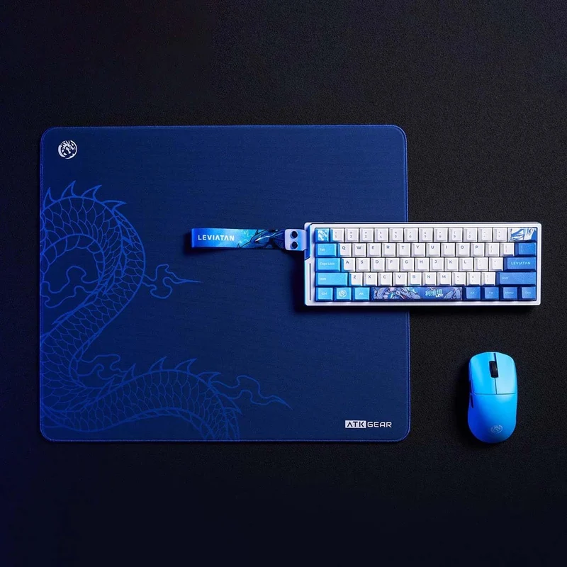 ATK x Leviatan XSoft eSport Gaming Mousepad (Blue)
