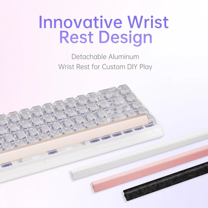 ATK 68 RX RGB Wired 68-Keys Gasket-Mounted Hot-Swappable Mechanical Keyboard (Pink) (Magnetic Switch)