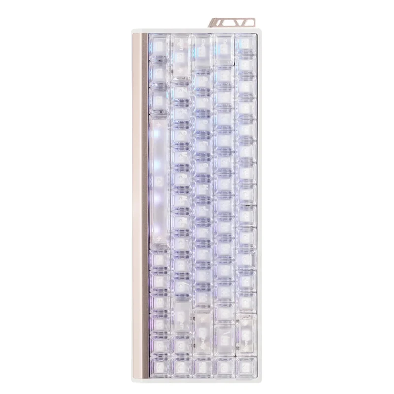 ATK 68 RX RGB Wired 68-Keys Gasket-Mounted Hot-Swappable Mechanical Keyboard (White) (Magnetic Switch)