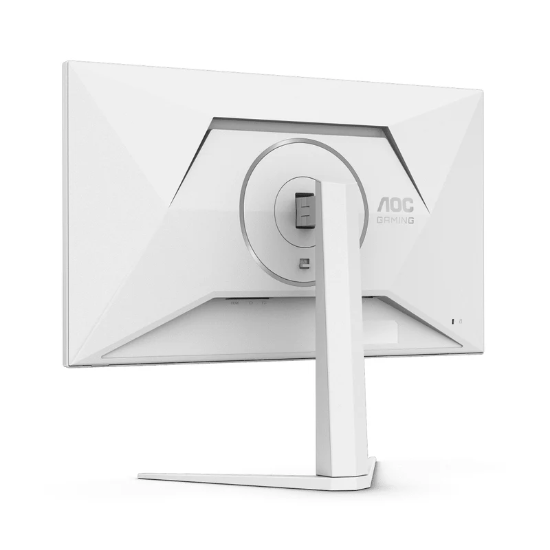 AOC Q27G4/WS/69 27" QHD (2560x1440) 200Hz 0.3ms MPRT Fast IPS Gaming Monitor with Tilt, Swivel, Pivot & Height Adjustment (White/Silver)