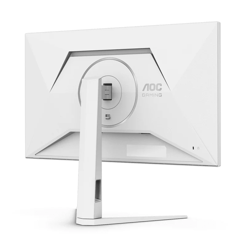 AOC Q27G4/WS/69 27" QHD (2560x1440) 200Hz 0.3ms MPRT Fast IPS Gaming Monitor with Tilt, Swivel, Pivot & Height Adjustment (White/Silver)