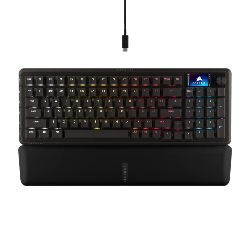 Corsair Vanguard Pro 96 Hall Effect Mechanical Gaming Keyboard with MGX Hyperdrive Magnetic Switches (Black) (CH-91E911G-NA)