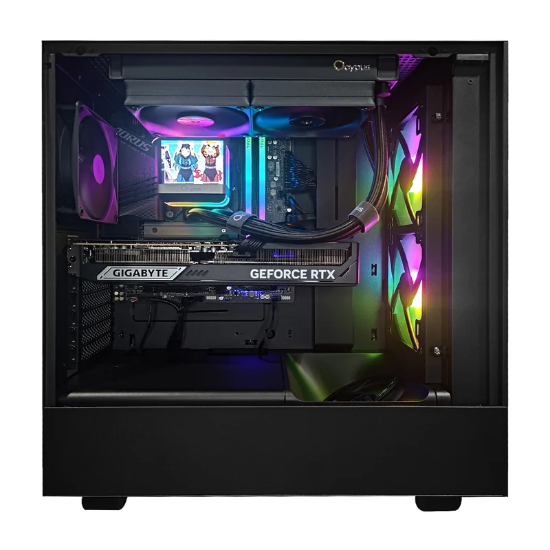 Optima H5 Flow Black Desktop Gaming PC | Intel i7 14700F | 32GB RAM | 1TB SSD | RTX 5070 TI | Windows 11 Pro