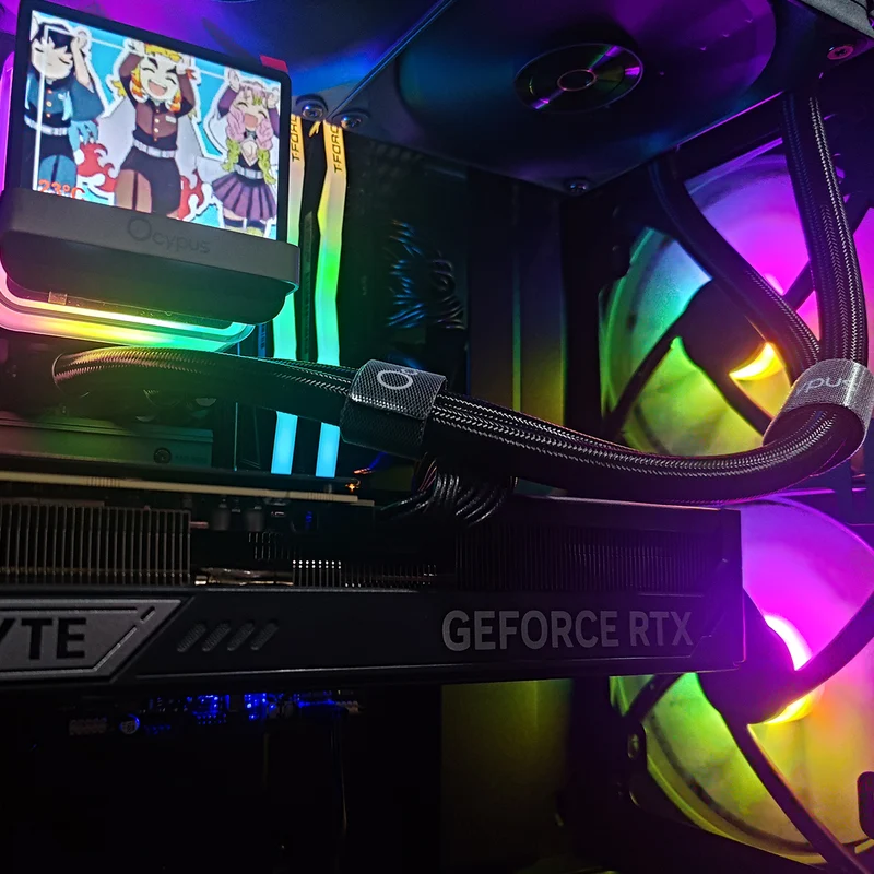 Optima H5 Flow Black Desktop Gaming PC | Intel i7 14700F | 32GB RAM | 1TB SSD | RTX 5070 TI | Windows 11 Pro