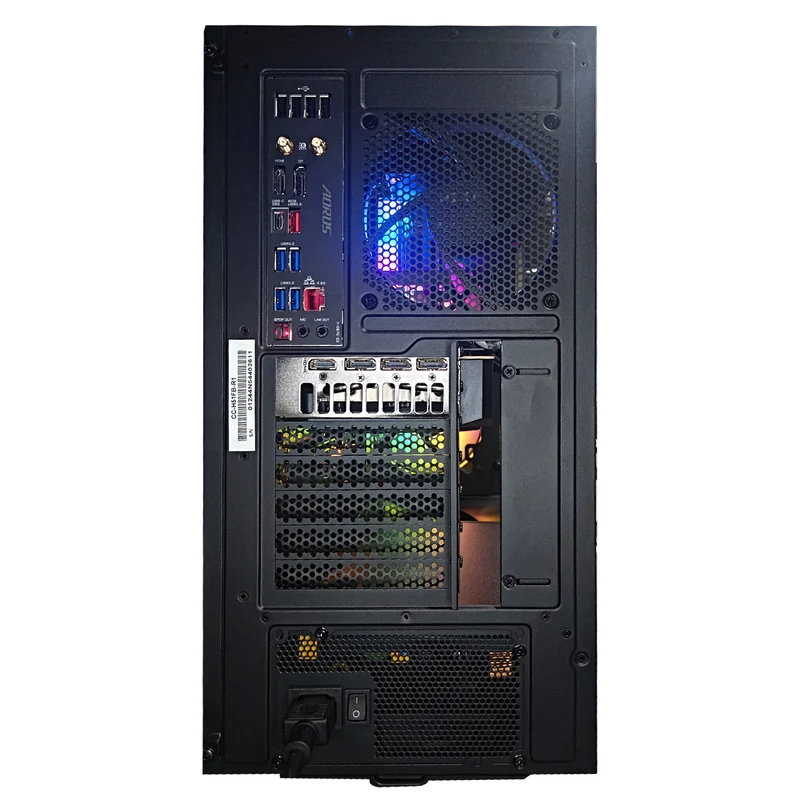 Optima H5 Flow Black Desktop Gaming PC | Intel i7 14700F | 32GB RAM | 1TB SSD | RTX 5070 TI | Windows 11 Pro