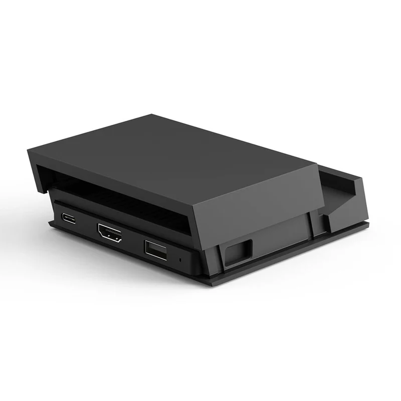 Skull & Co. Jump Gate Dock for Nintendo Switch 2 / Nintendo Switch / Steam Deck & Other Gaming Handhelds / Laptop & Other Smart Devices (Black) (NS2JPLT-BK)