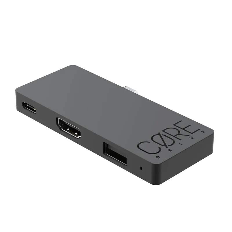 Skull & Co. Jump Gate Dock for Nintendo Switch 2 / Nintendo Switch / Steam Deck & Other Gaming Handhelds / Laptop & Other Smart Devices (Black) (NS2JPLT-BK)