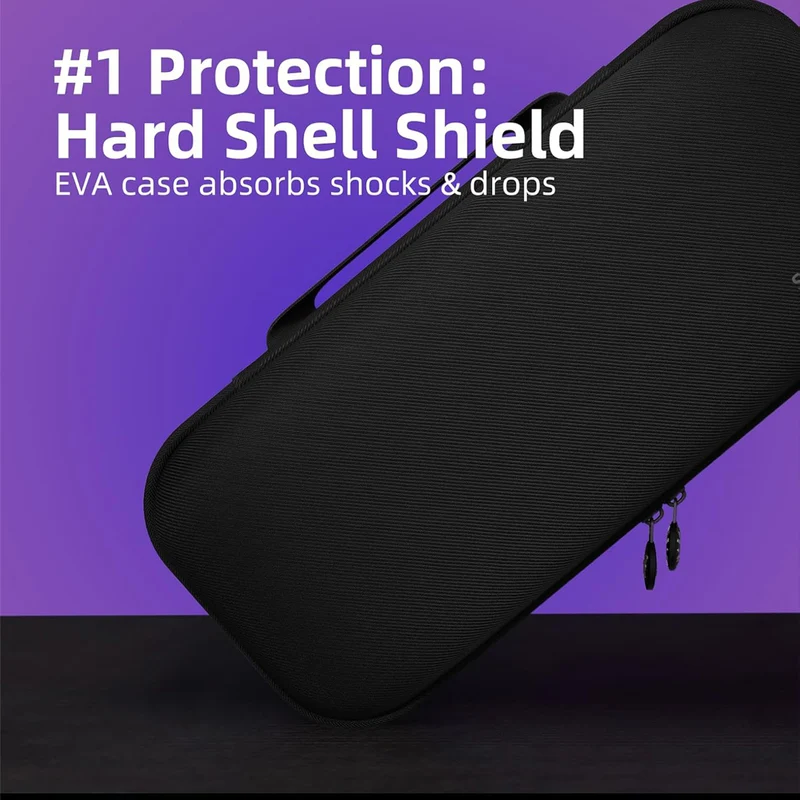 Skull & Co. Grip Case Bundle for Nintendo Switch 2 (Black) (NS2GCSET-BK)