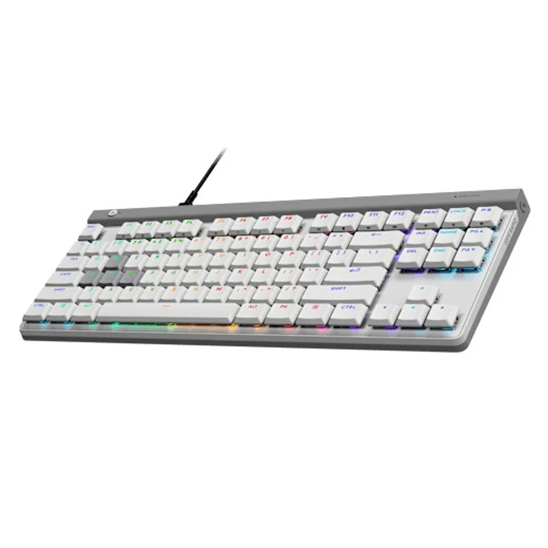 Logitech G515 Rapid TKL Low-Profile Wired Analog Gaming Keyboard (White) (920-013880)