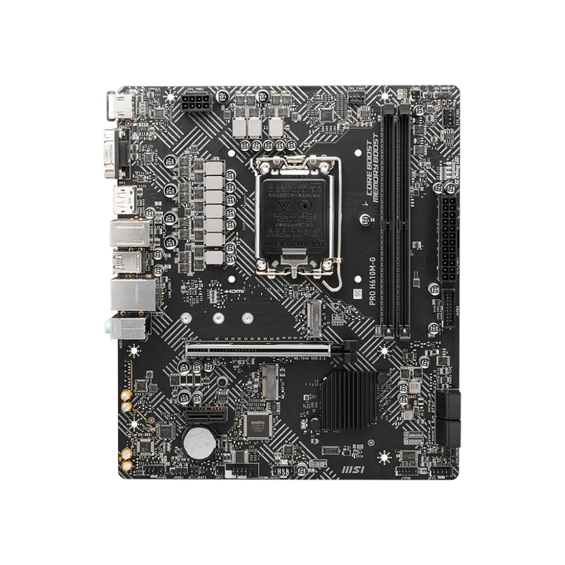 MSI PRO H610M-G WiFi DDR5 Intel Motherboard