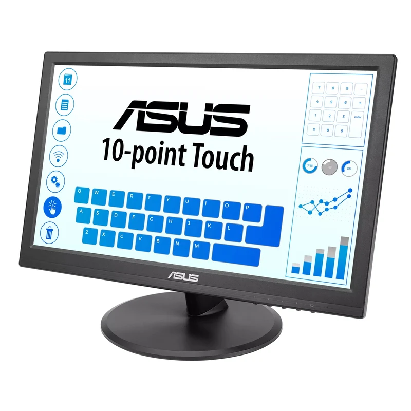 Asus VT169HE 15.6" FHD (1920x1080) 60Hz 5ms(GTG) IPS Touch Monitor with Tilt Adjustment